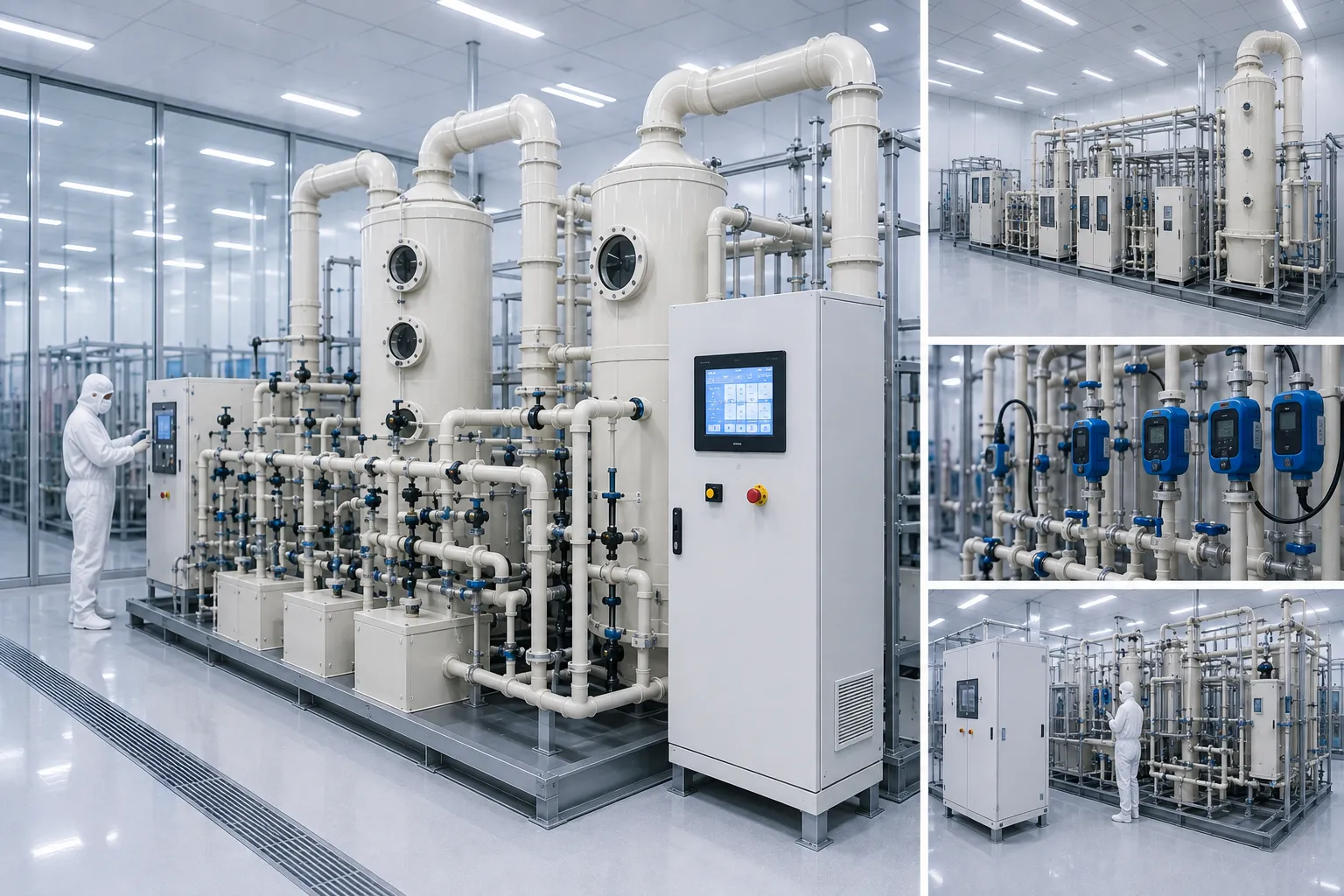KOSEN SEMI High-Precision Semiconductor Wet Scrubber System