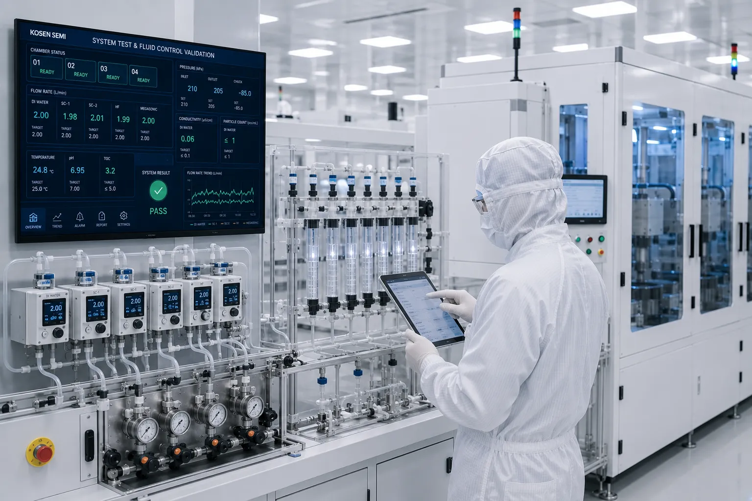 Semiconductor Wet Process Quality Control Equipment Inspection