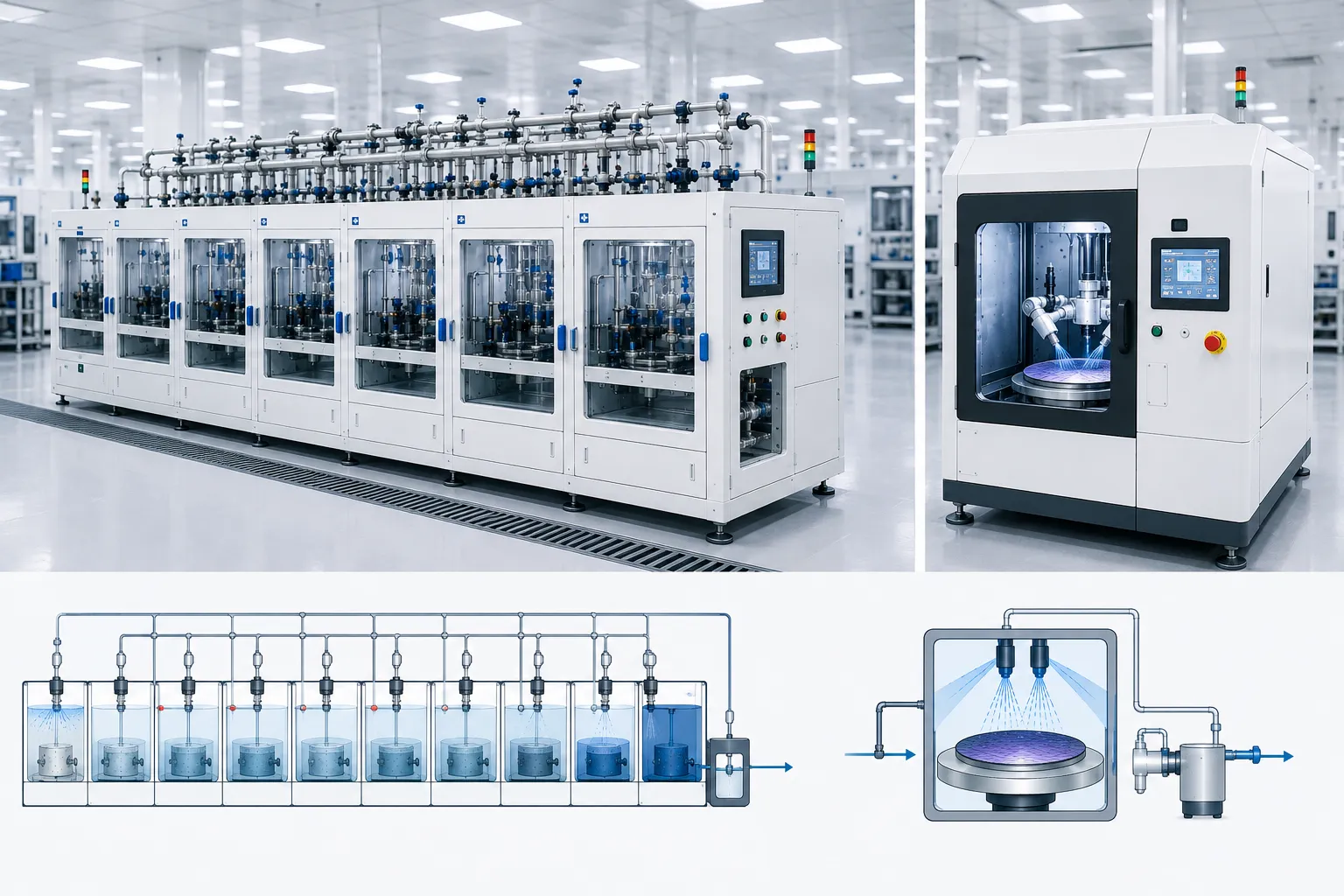 Semiconductor Wafer Cleaning System Equipment