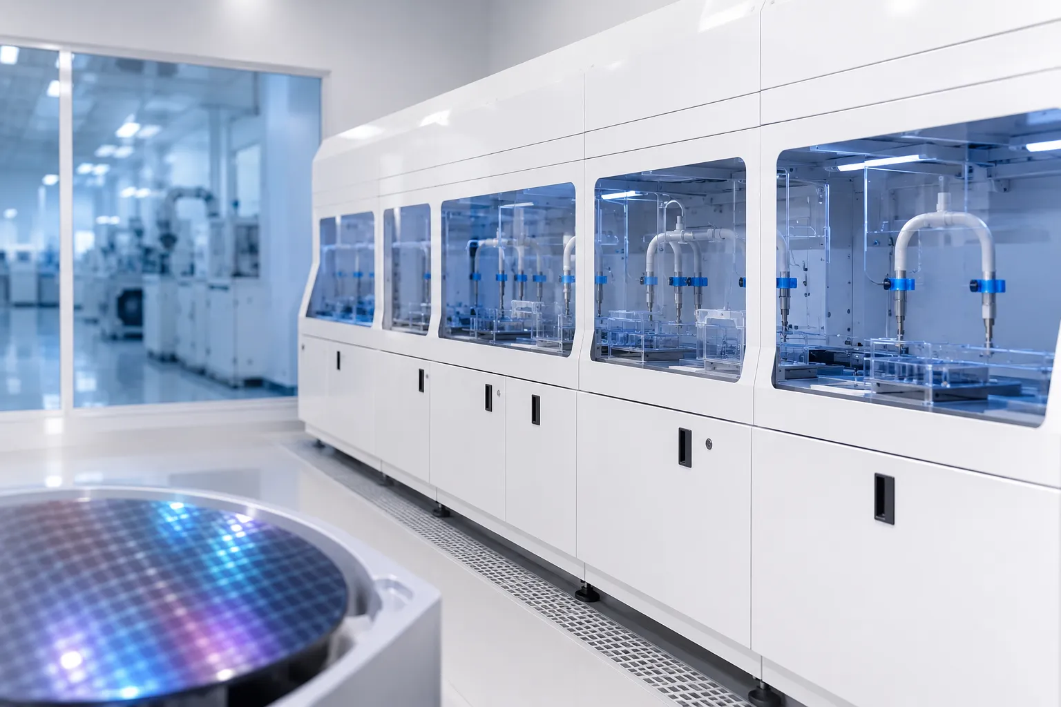 KOSEN SEMI Semiconductor Wet Bench Processing System Graphic
