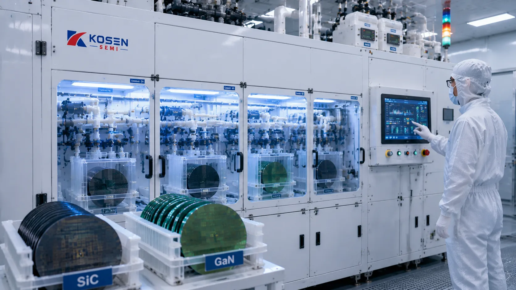 KOSEN SEMI SiC Process Control and GaN Substrate Yield Systems