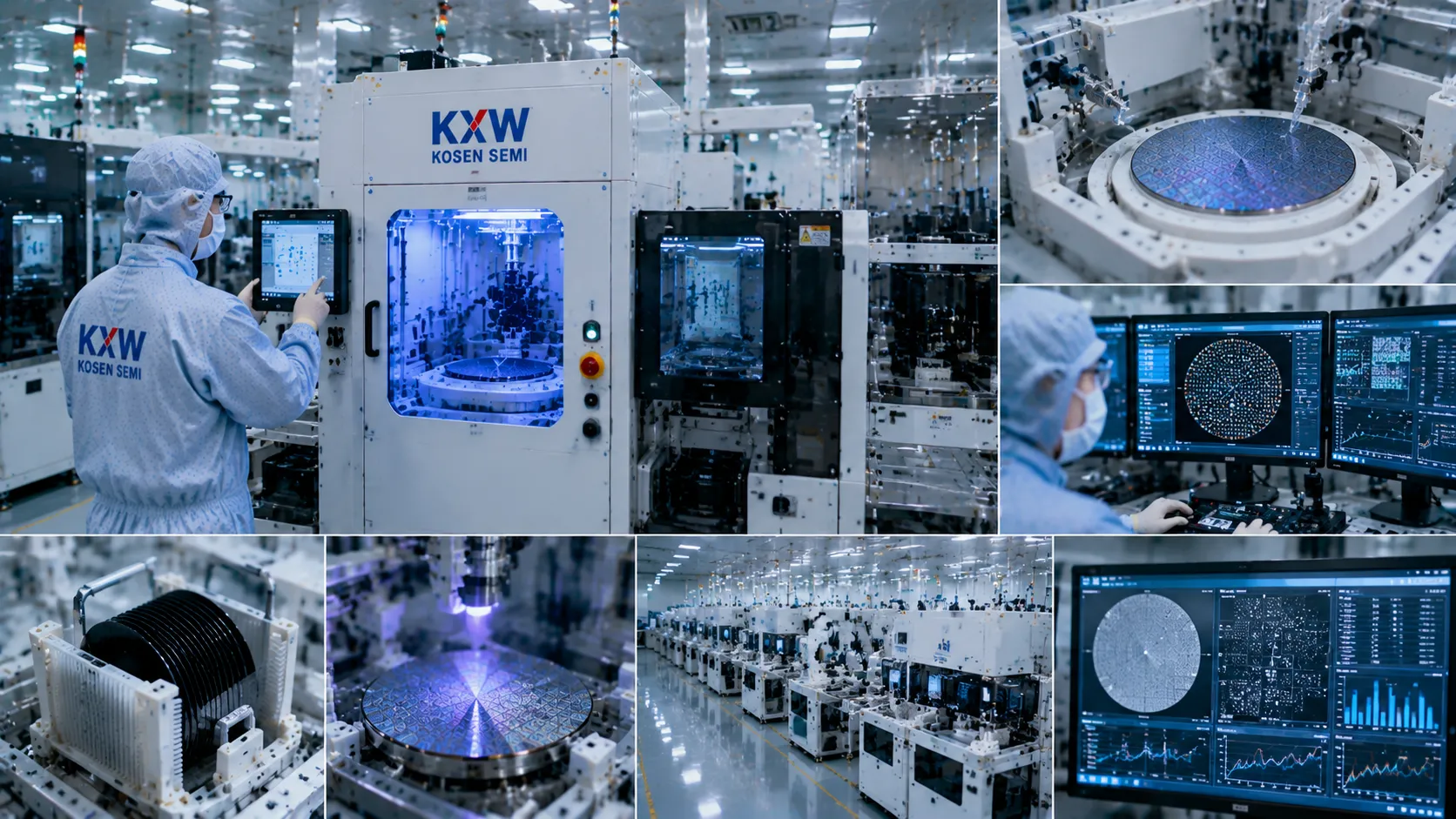 Semiconductor wafer wet processing equipment performance validation in cleanroom environment