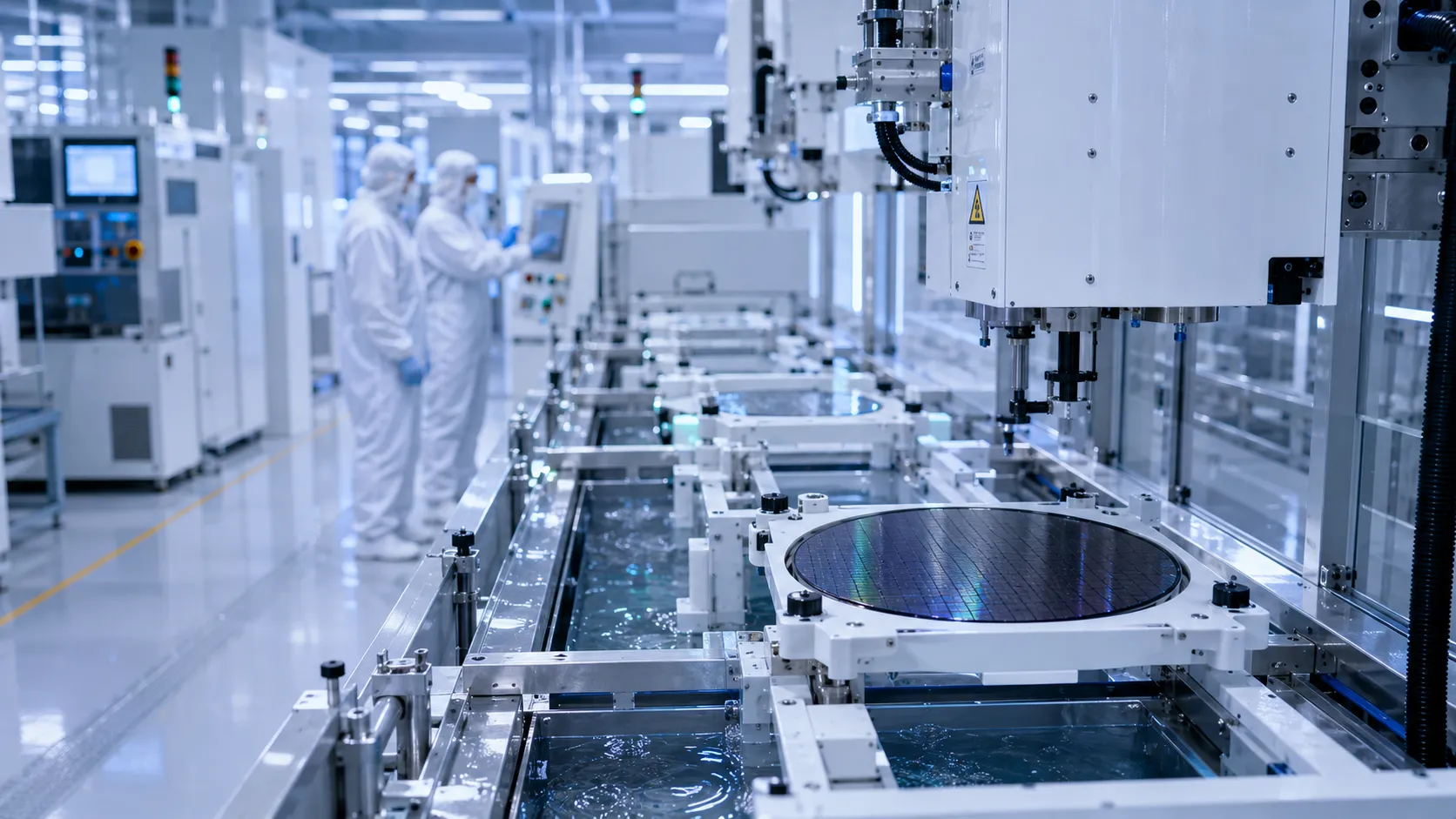 Certified cleanroom manufacturing process at KOSEN SEMI facility