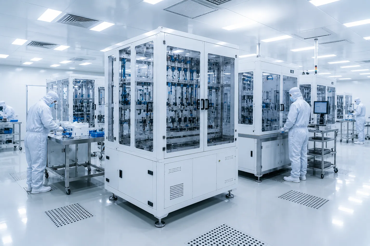 KOSEN SEMI ISO Class 5&ndash;7 semiconductor equipment testing facility