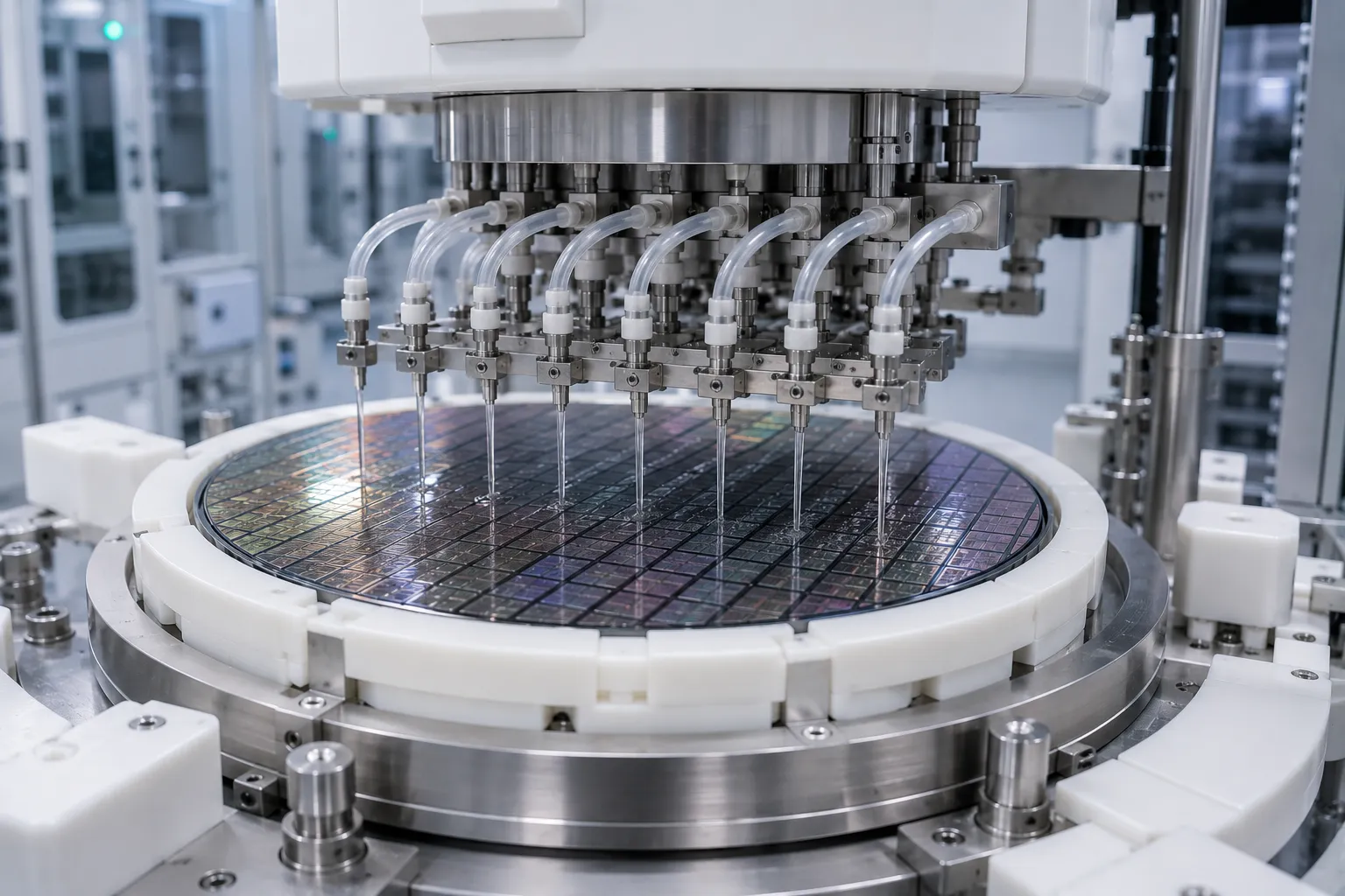 TSV wafer cleaning and drying system for advanced semiconductor packaging
