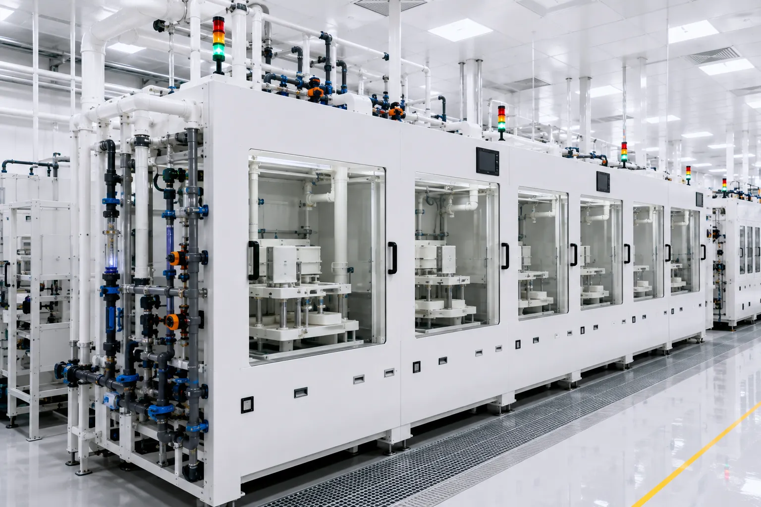Point-of-Use Scrubber Multi-Stage Architecture for Semiconductor Toxic Gas Abatement