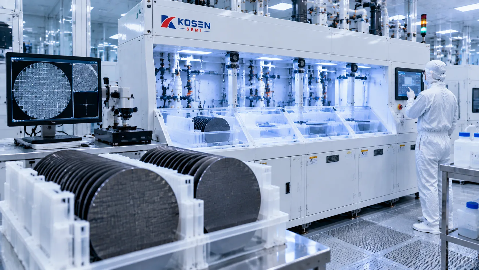 Silicon Carbide wafer cleaning
