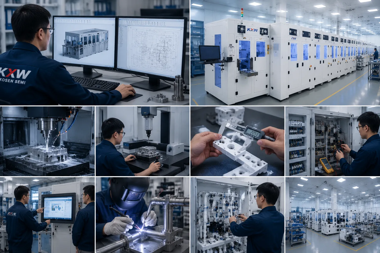Custom engineering team executing computational fluid dynamics modeling and control software integration