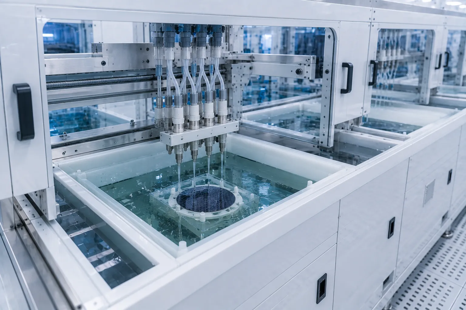 KOSEN SEMI Chemical Wet Bench Modular Tank Engineering