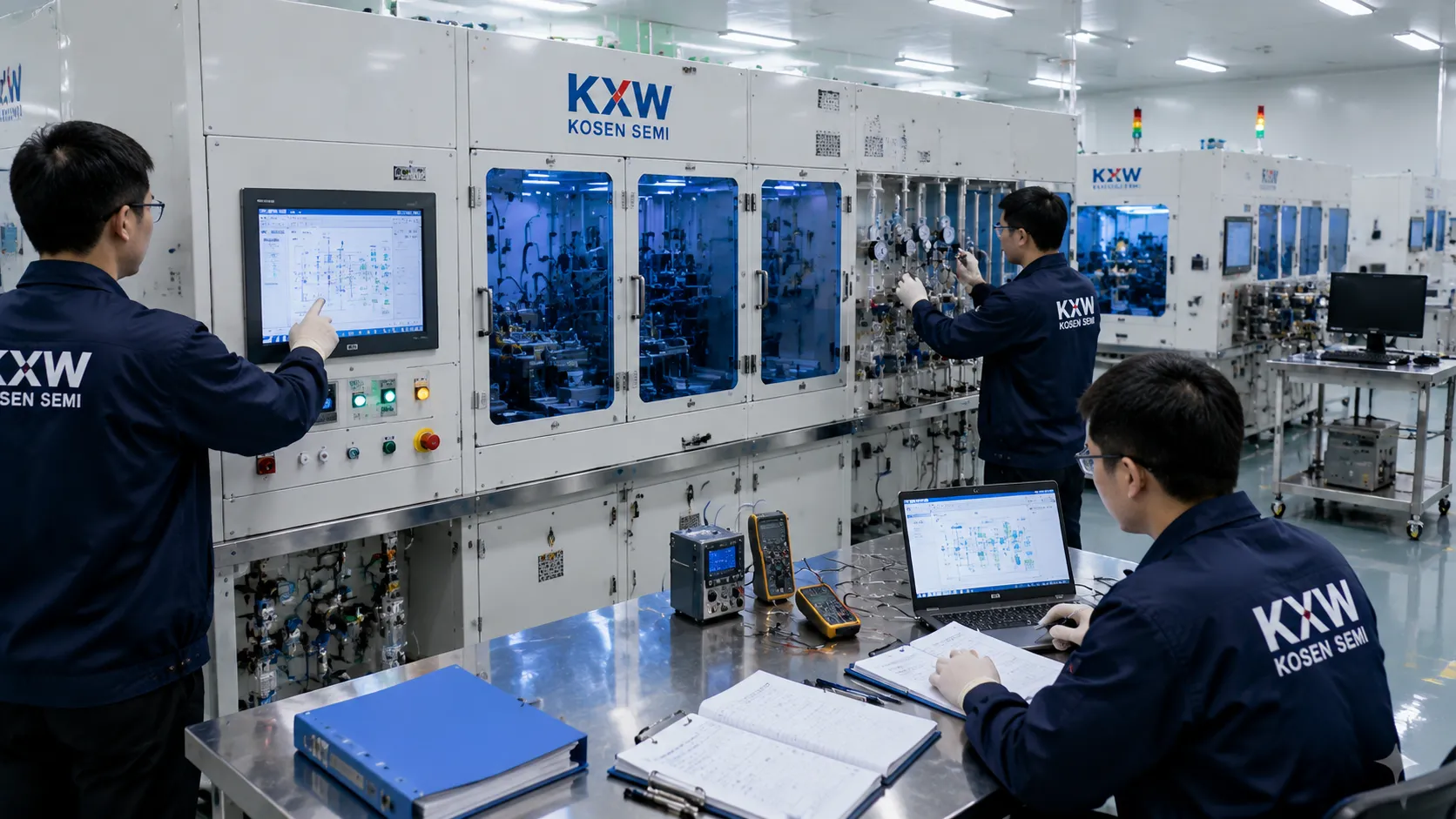 Equipment FAT Pre Acceptance Test Bay for Semiconductor Tools