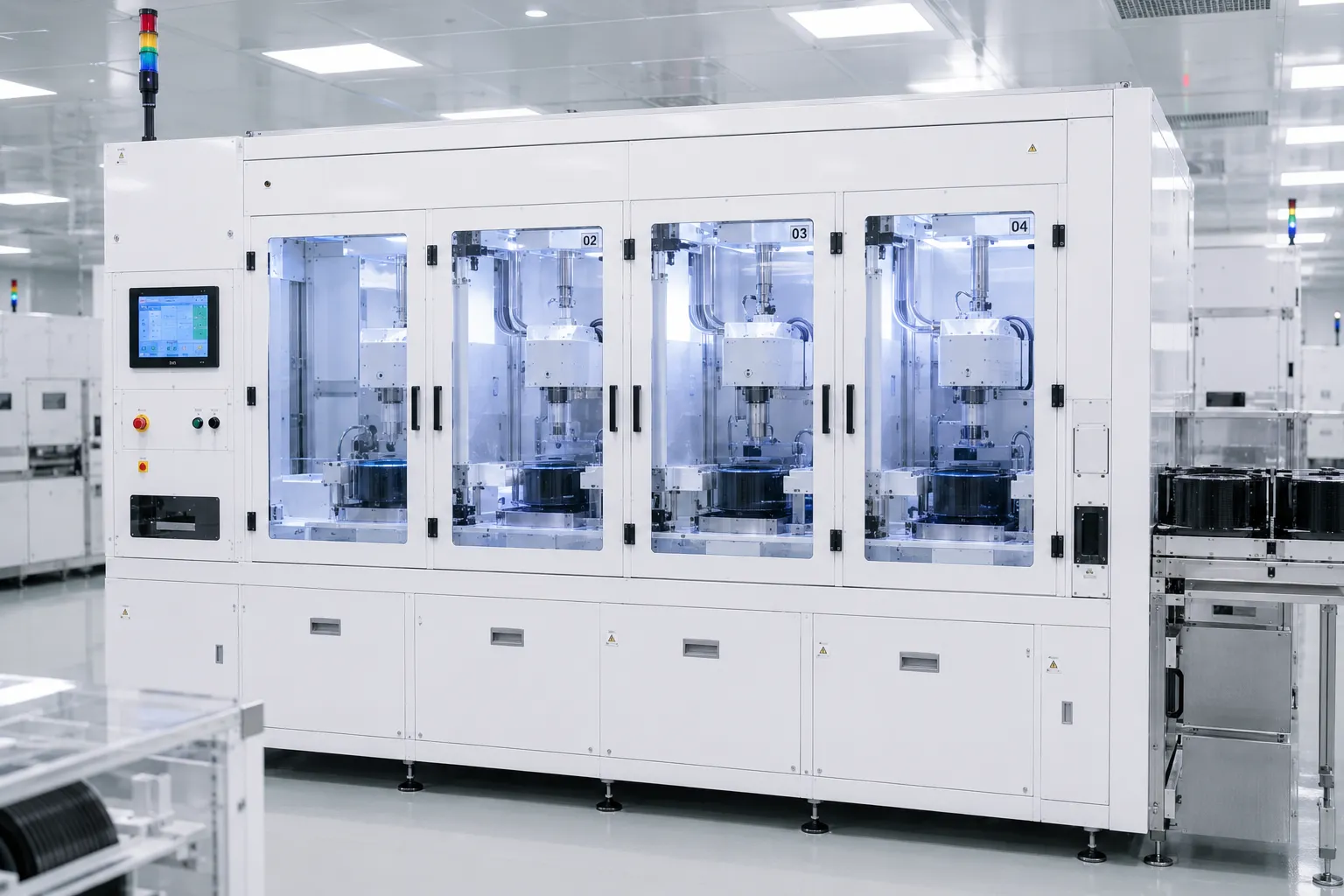KOSEN SEMI Single Wafer Cleaning Equipment Architecture