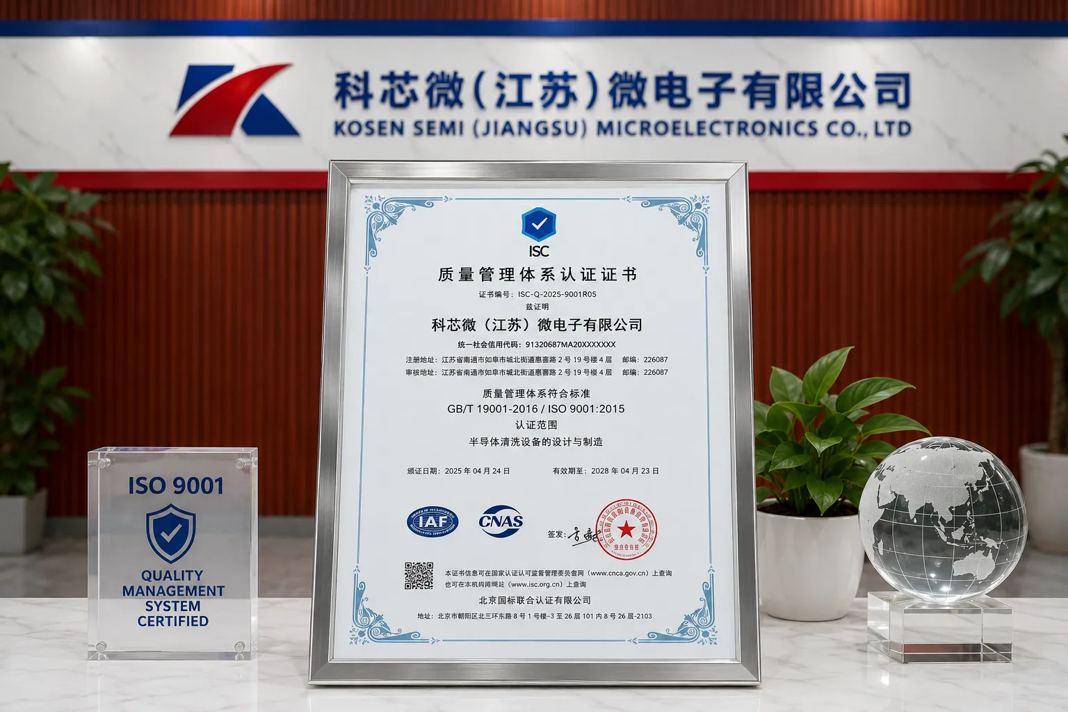 ISO Quality Certification Preview