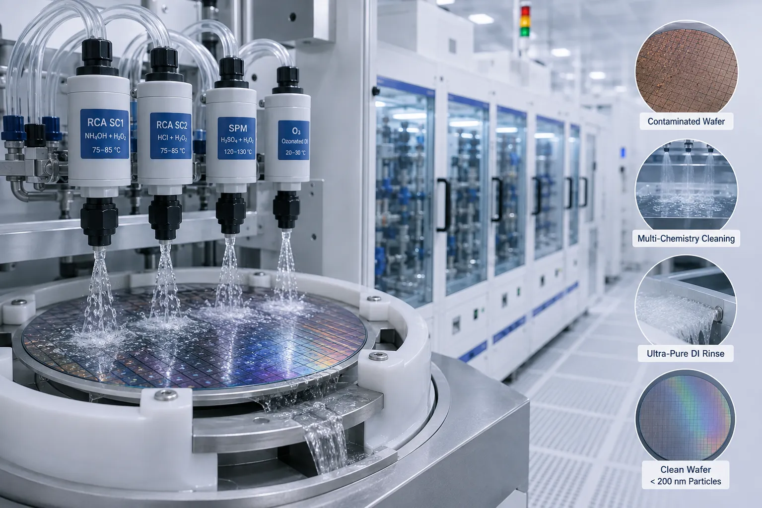 Ultra-Clean Wafer Cleaning System
