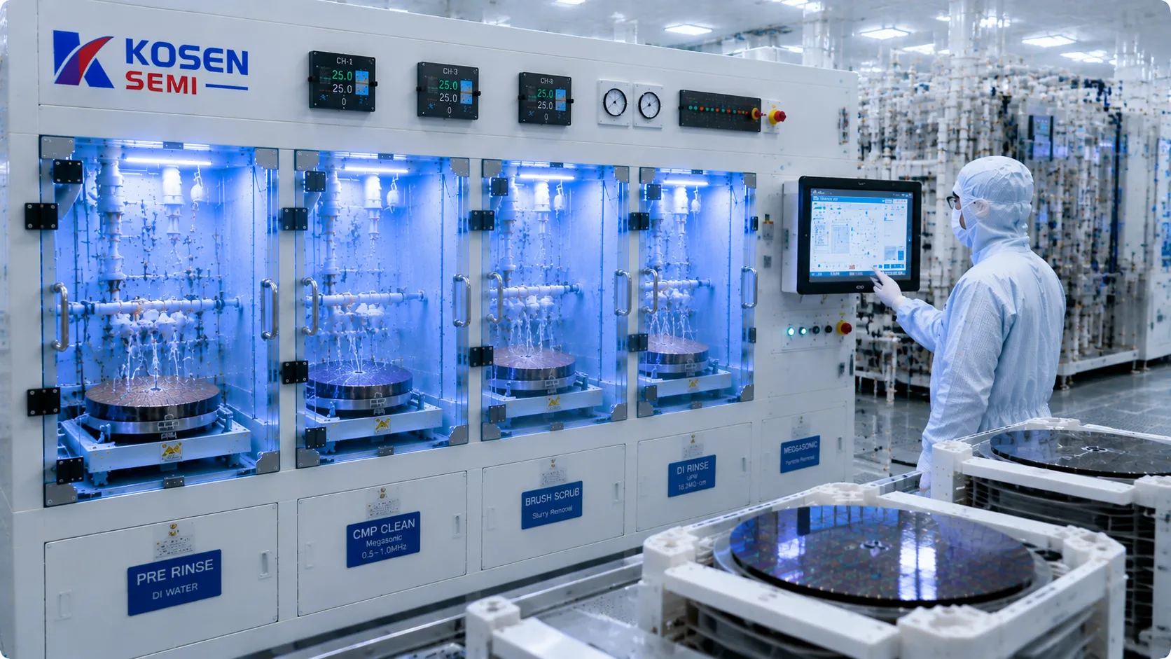 Post-CMP Cleaning System