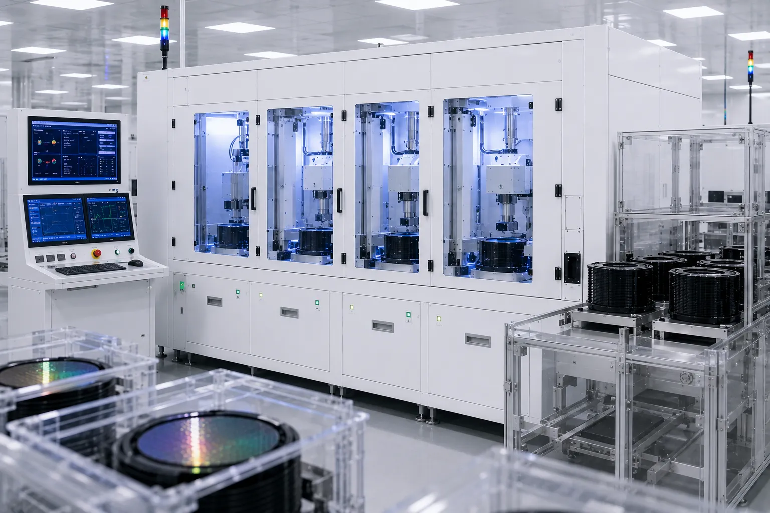 KOSEN SEMI Wafer Processing System Architecture Diagram