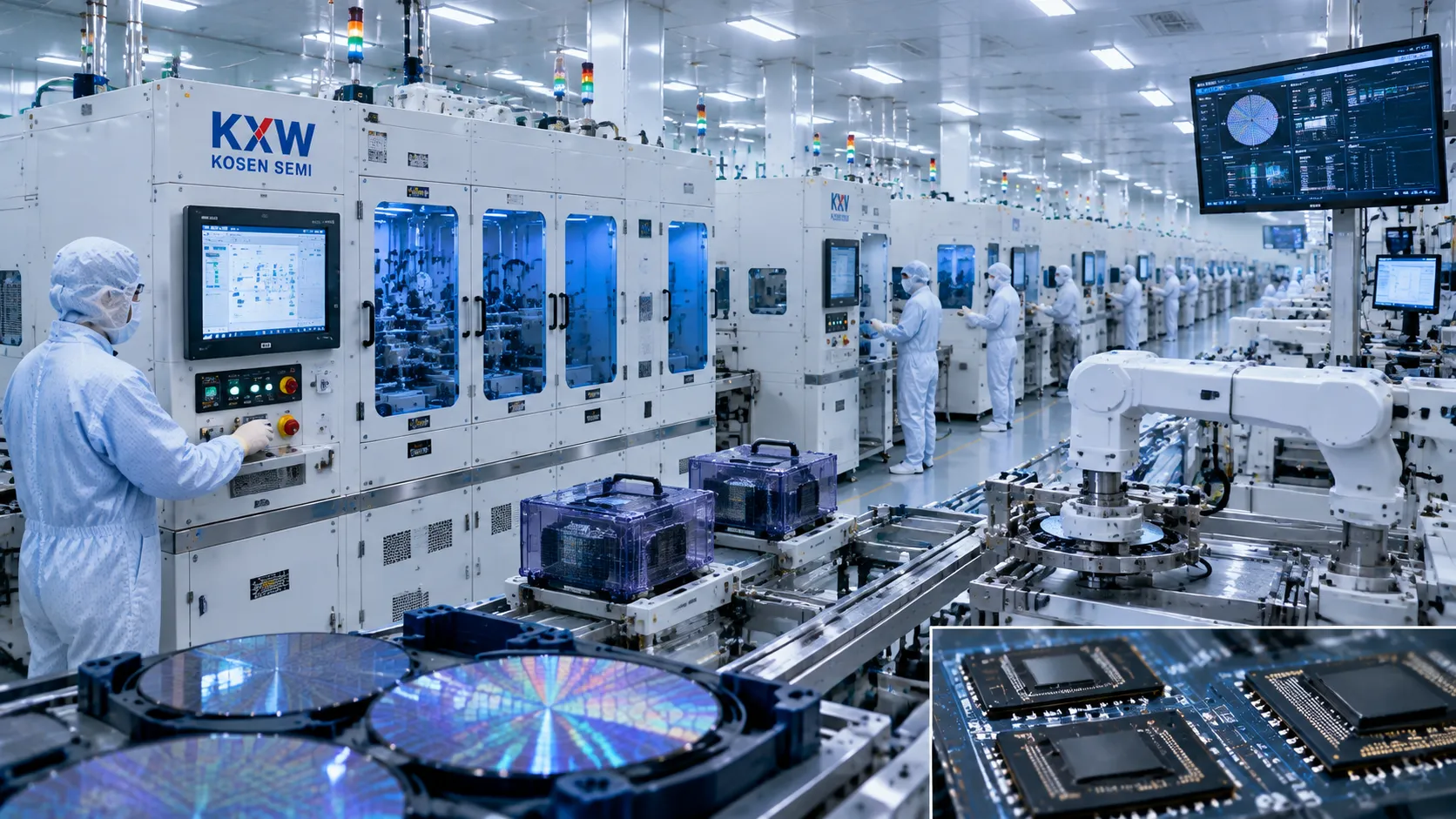Ultra-clean IC manufacturing micro contamination control system