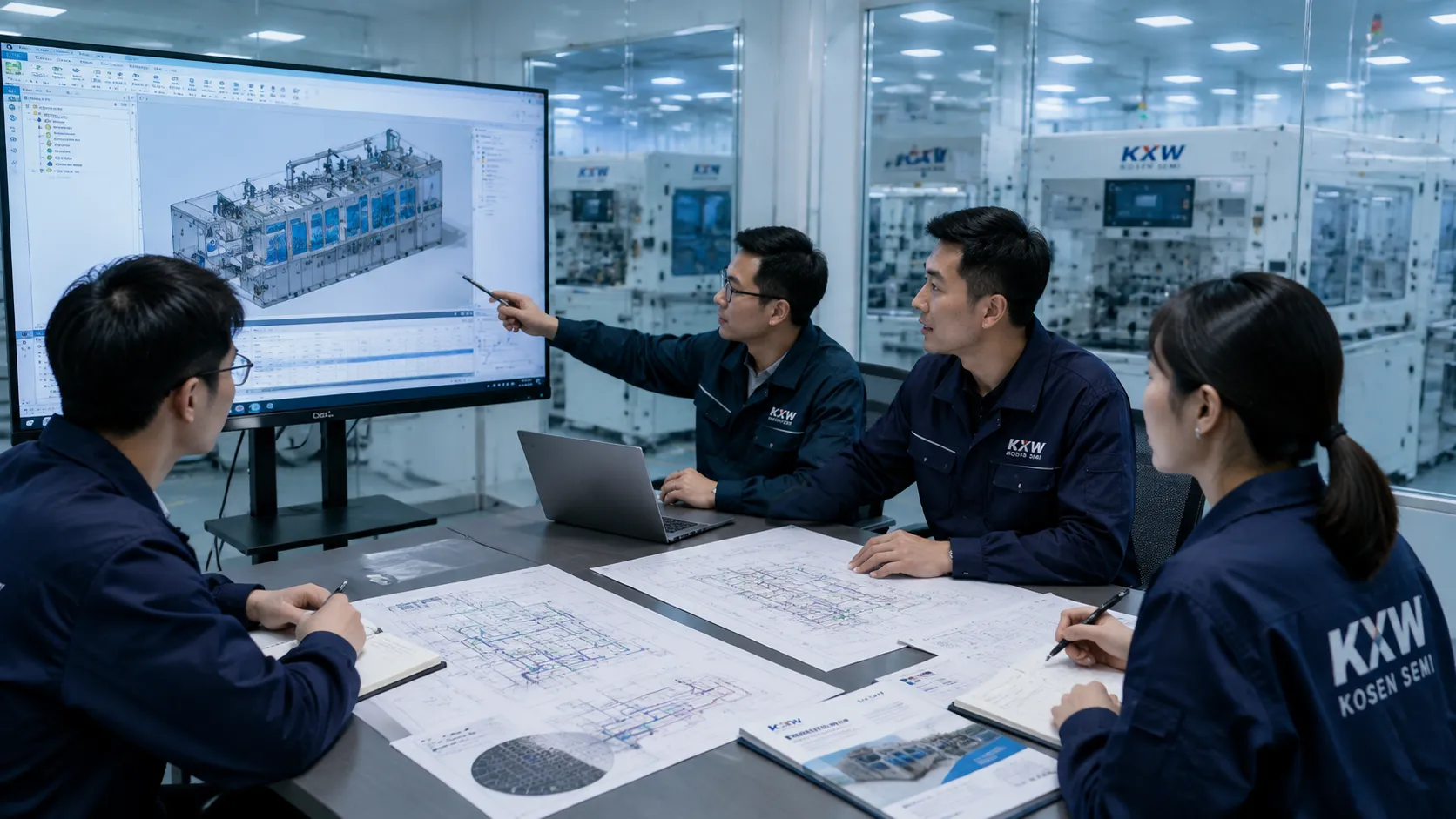 KOSEN SEMI Wet Process Equipment Engineering R&D Facility