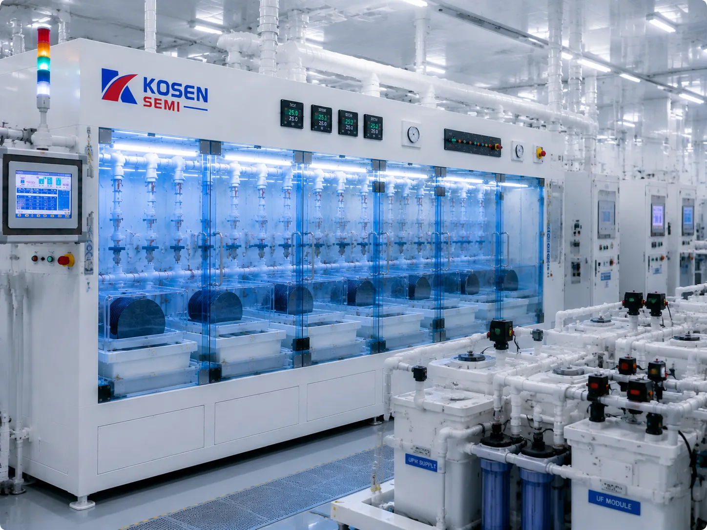 KOSEN SEMI Contamination Control and Clean Chamber Equipment Architecture