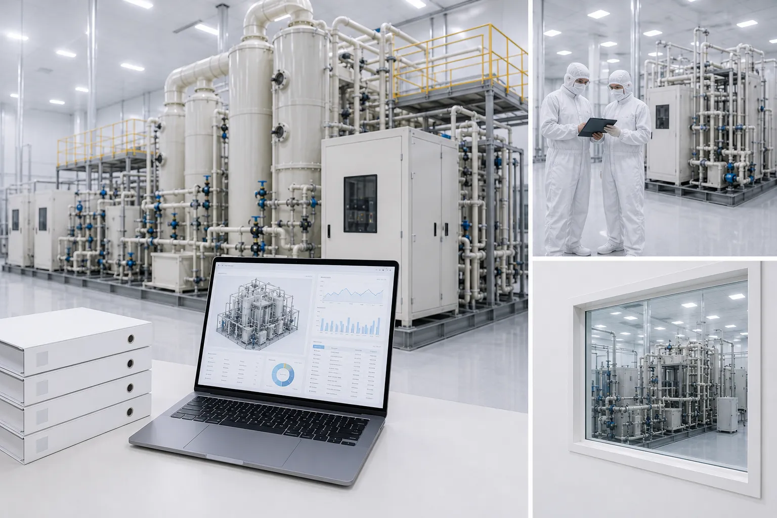KOSEN SEMI Certified Chemical Exhaust Scrubber Safety Testing Facility