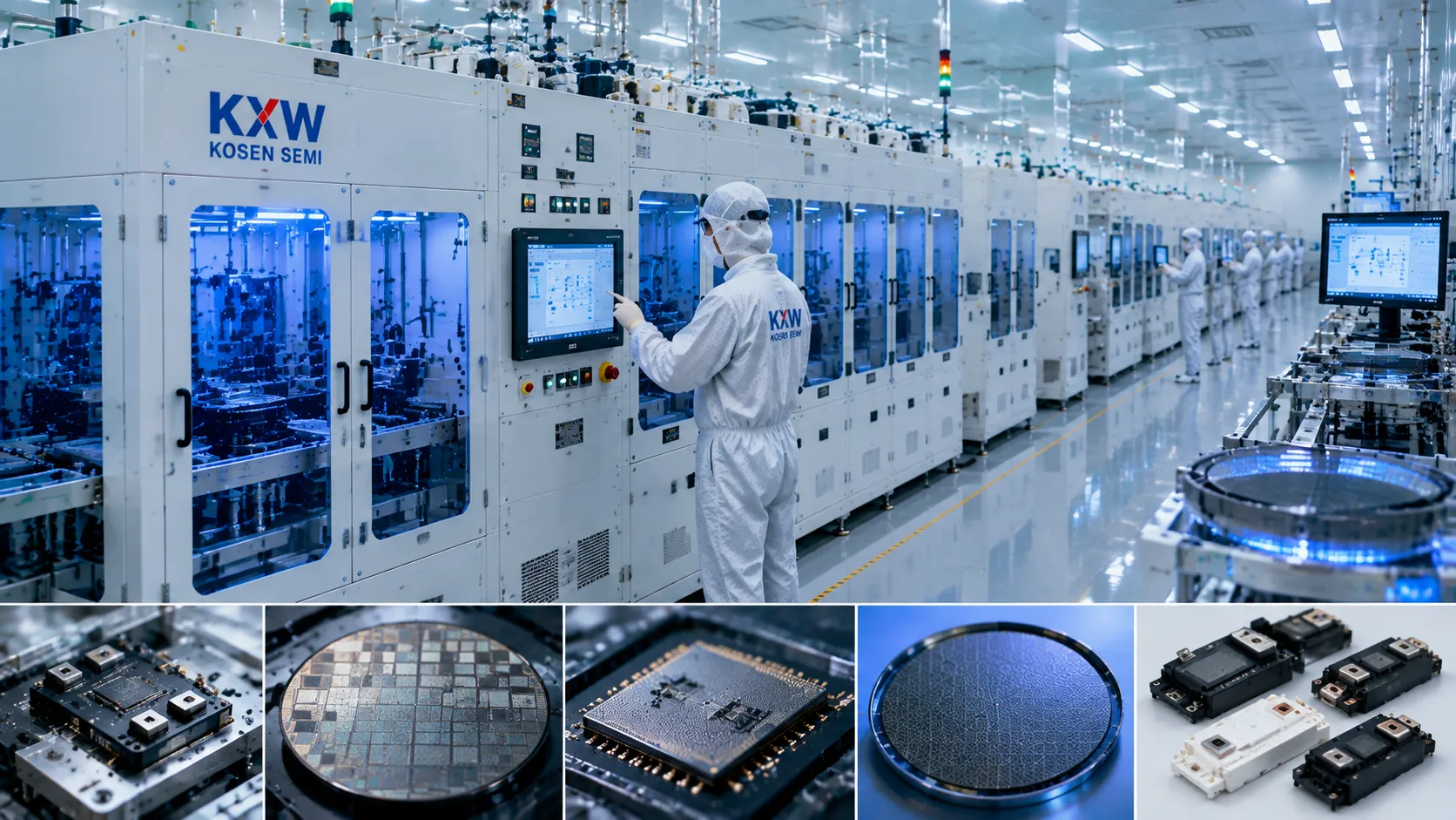 Power Semiconductor Wet Processing Schematic