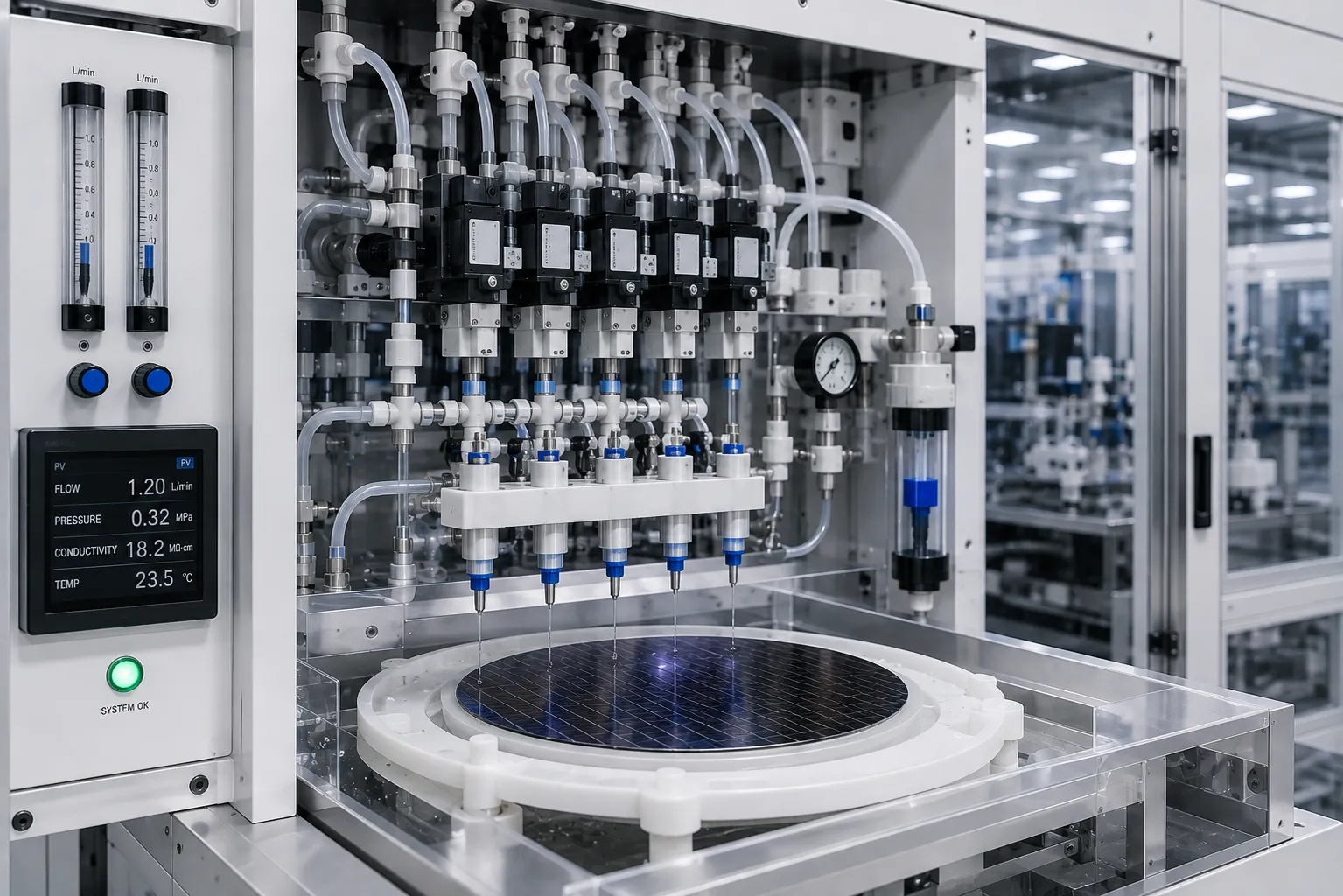Closed-Loop Chemical Dispensing Precision and Blending System Architecture