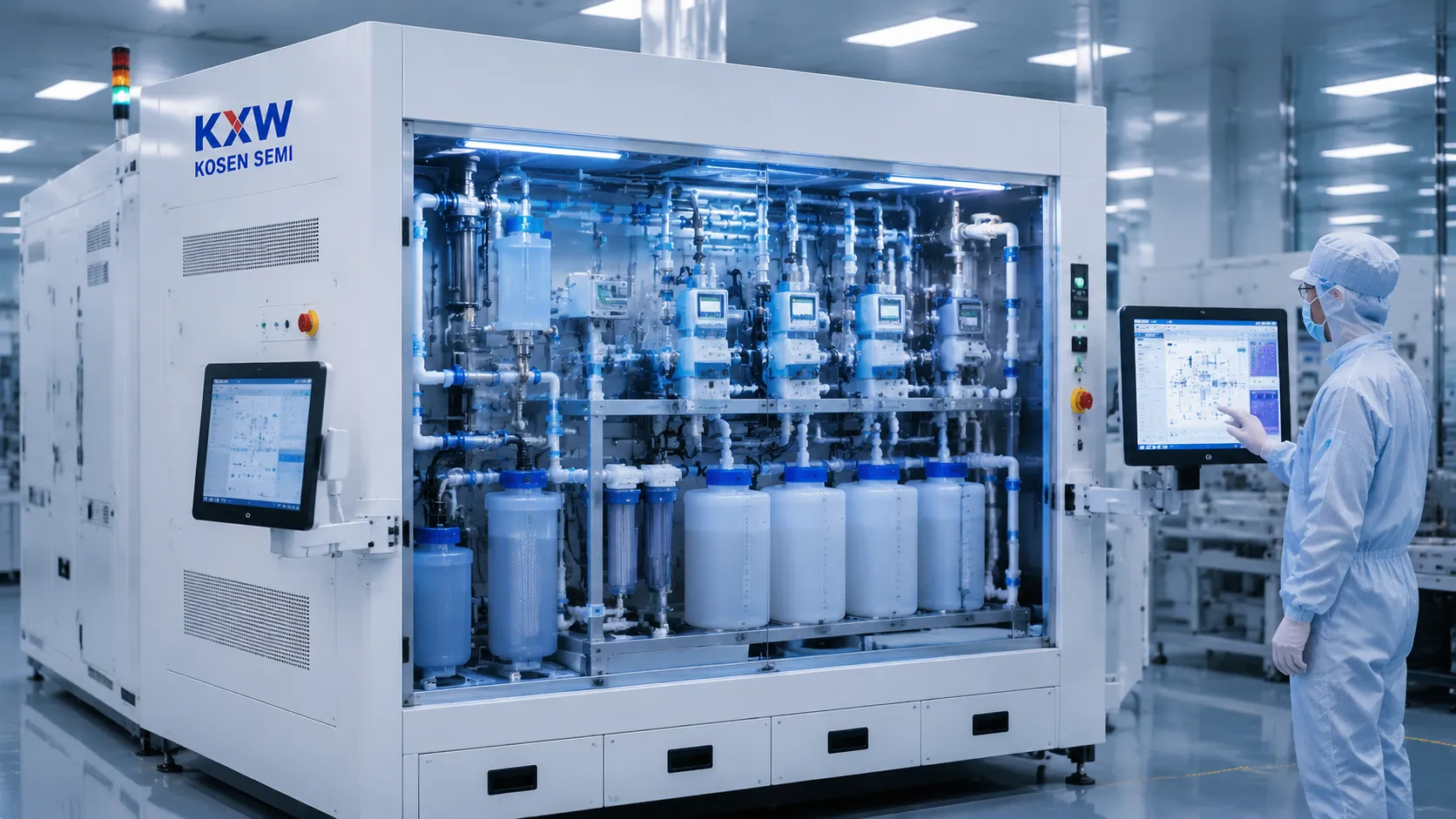 Auxiliary Automated Chemical Dosing and Recirculation System
