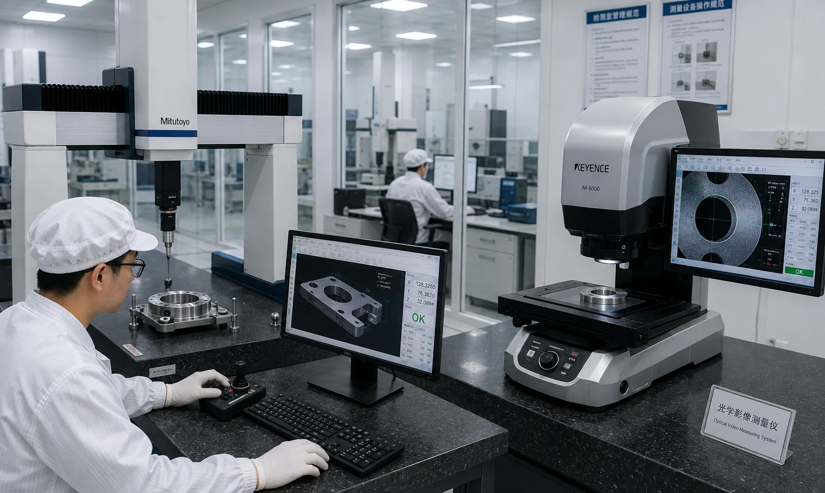 KOSEN SEMI Automated Quality Control and CMM Inspection Floor