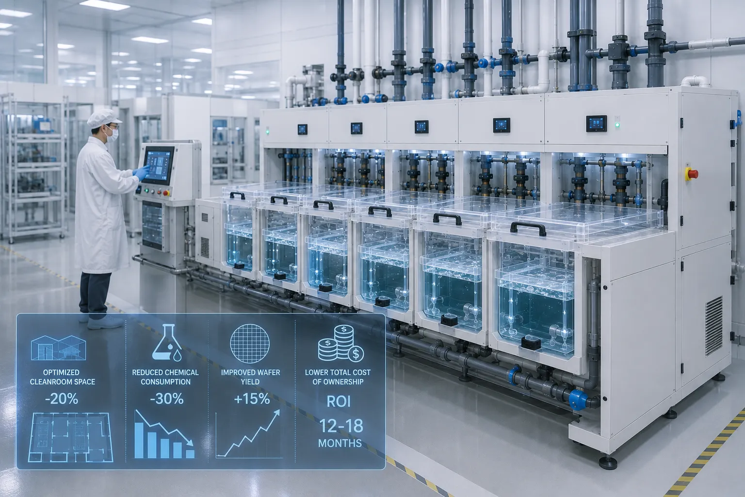 KOSEN Custom Wet Process Station Equipment Comparison
