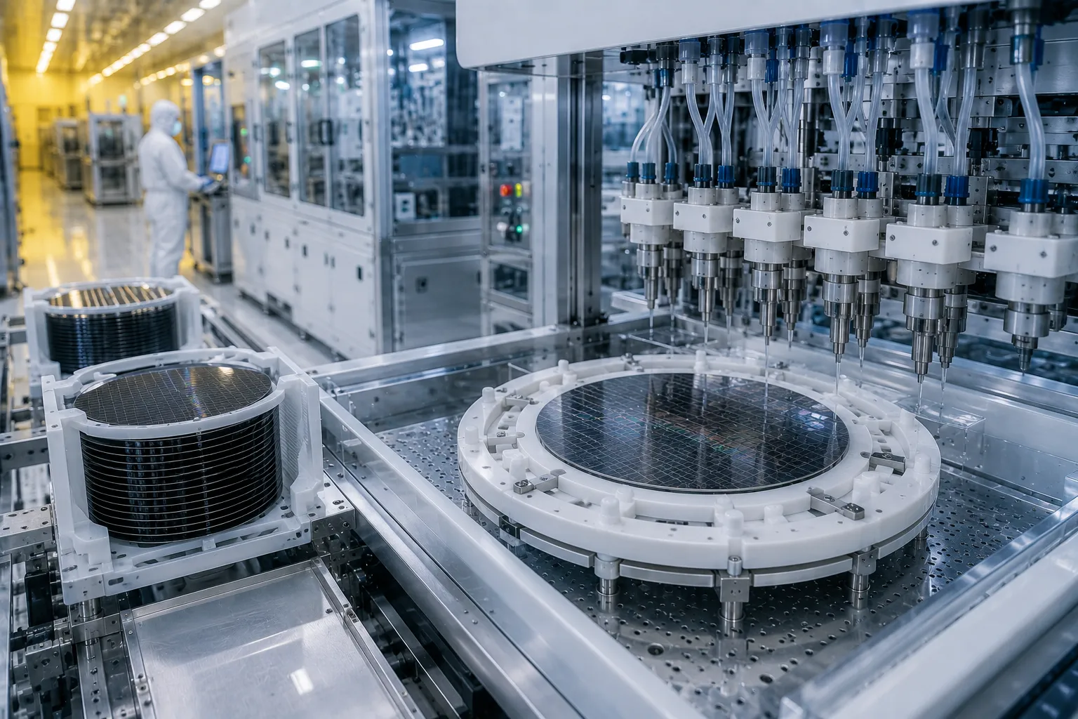 KOSEN SEMI silicon wafer wet processing equipment for FEOL and post-CMP batch cleaning