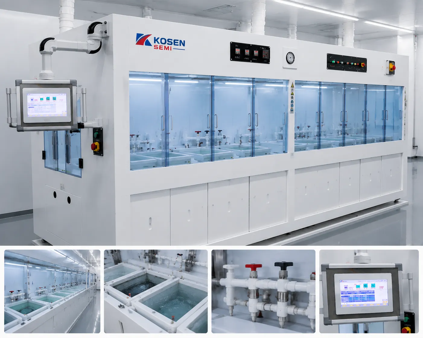 KOSEN SEMI Batch Tank Immersion Bench System