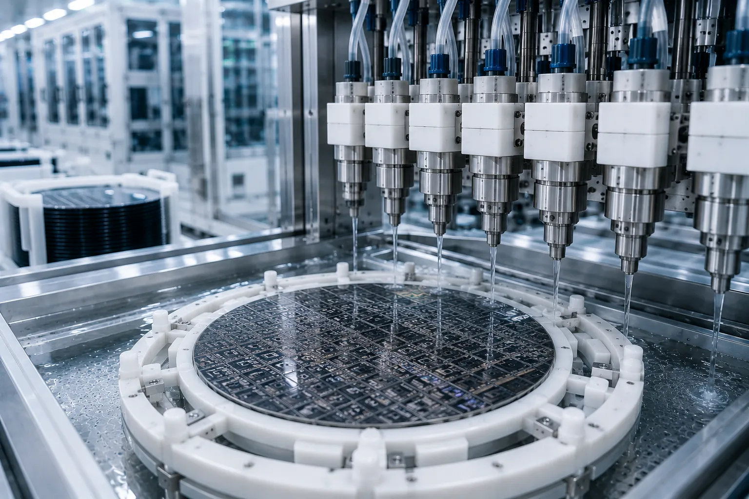 3D IC TSV wet bench cleaning and MEMS micro-structure wafer processing equipment