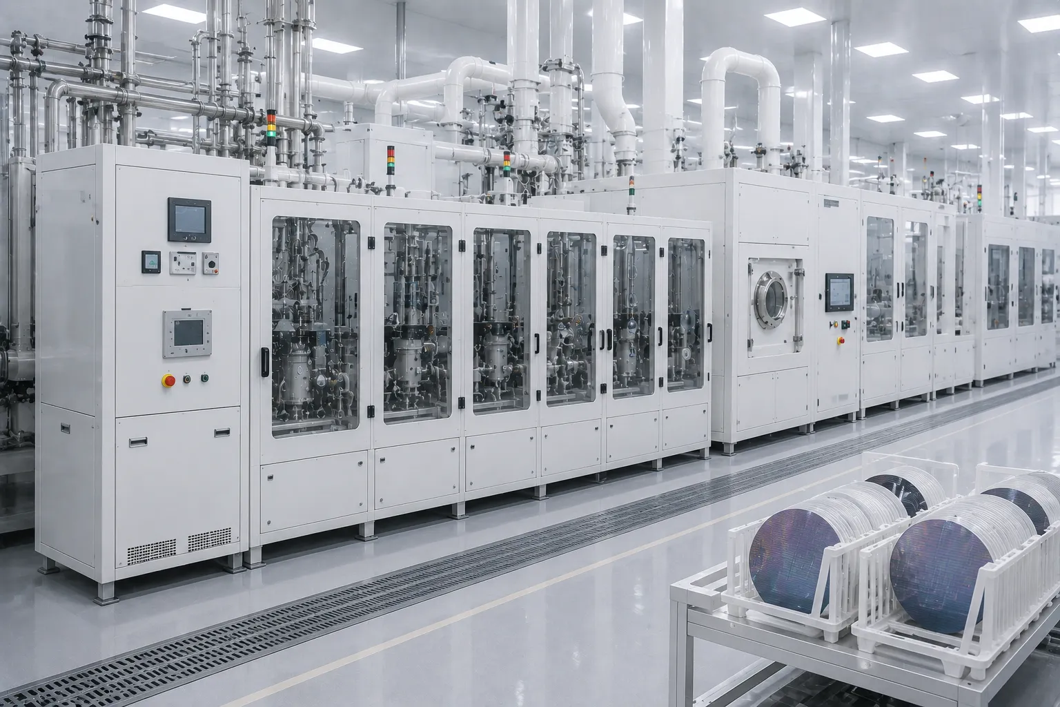 Epitaxy and diffusion process chemical exhaust abatement scrubber system