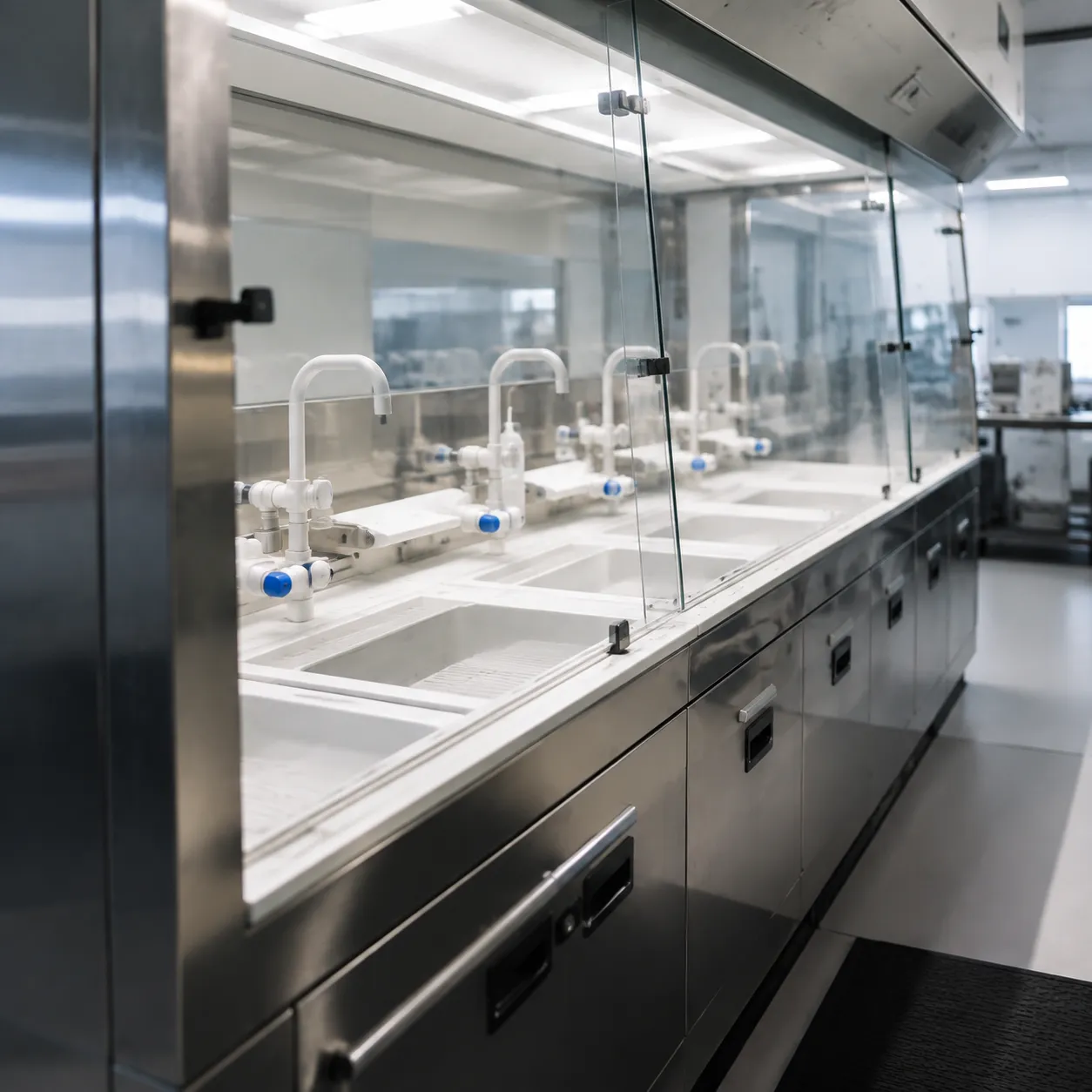 Wet Bench Chemistry Equipment for Semiconductor Cleanroom