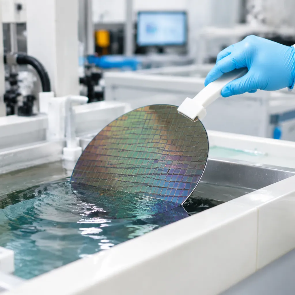 Semiconductor Wet Etch Process for Wafer Fabrication